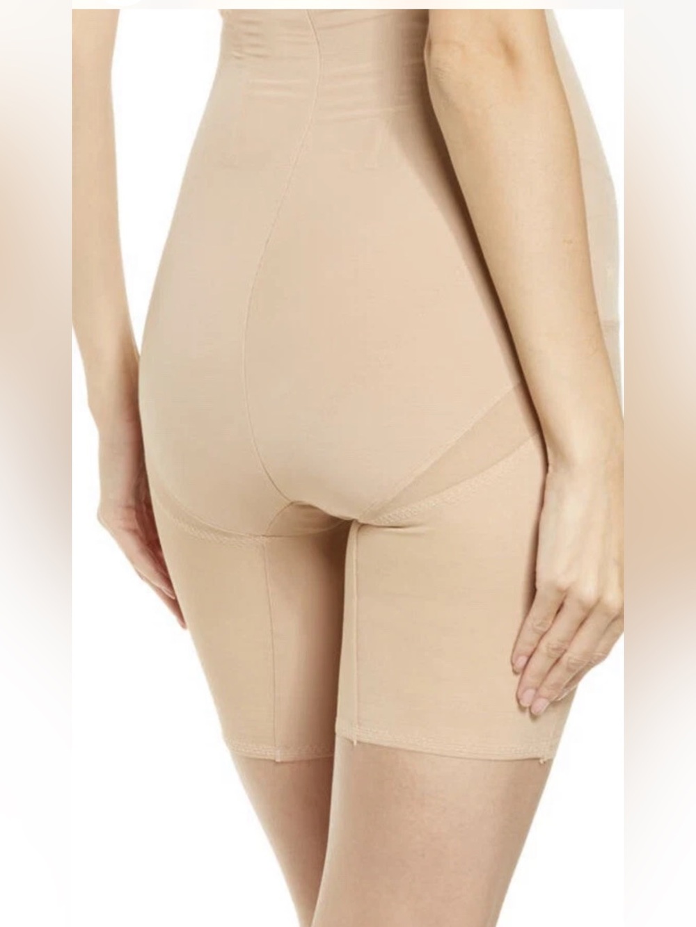 HONEYLOVE Beige Nude Sand SuperPower Shorts Shapewear sz 2X *NO STRAP* Sculpting - Picture 2 of 7